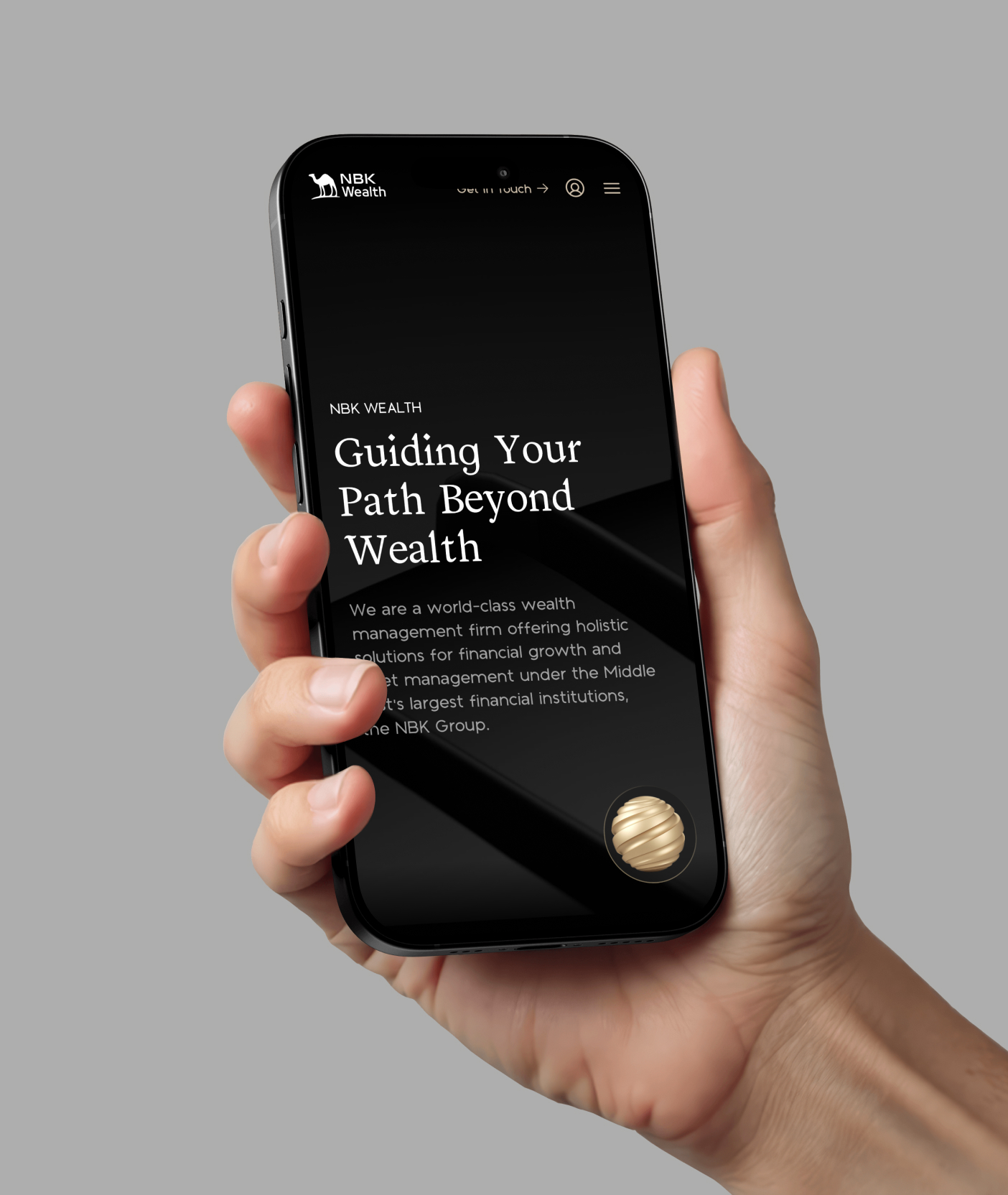 a high-end, engaging digital platform