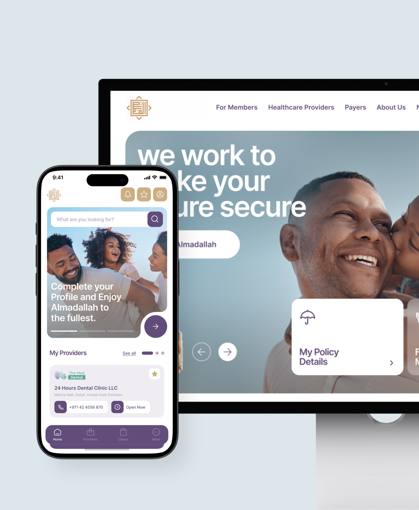 health insurance services at users’ fingertips